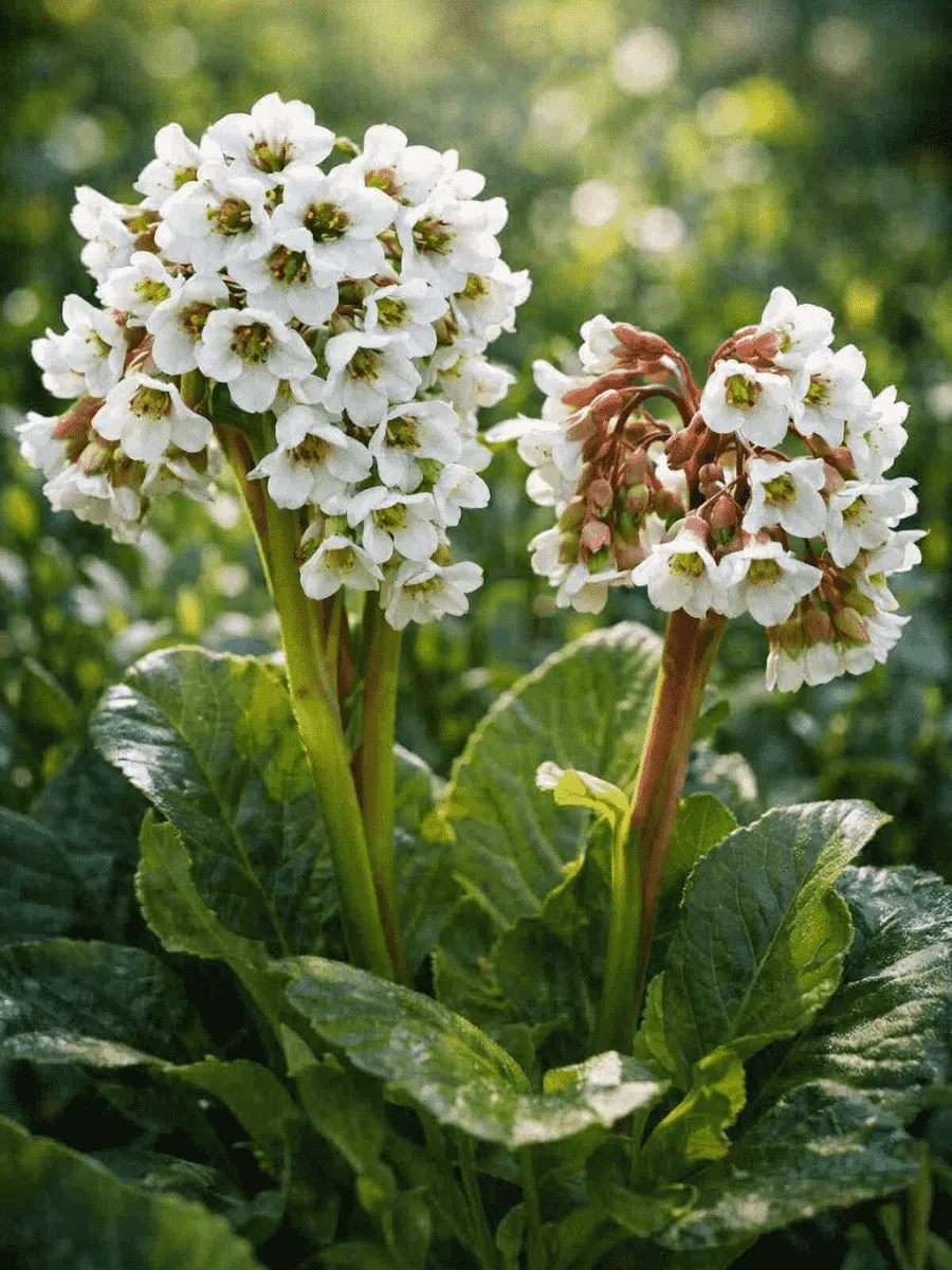 Бадан гибридный Bressingham White