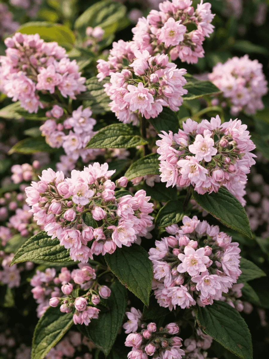 Дейция гибридная Pink Pom Pom