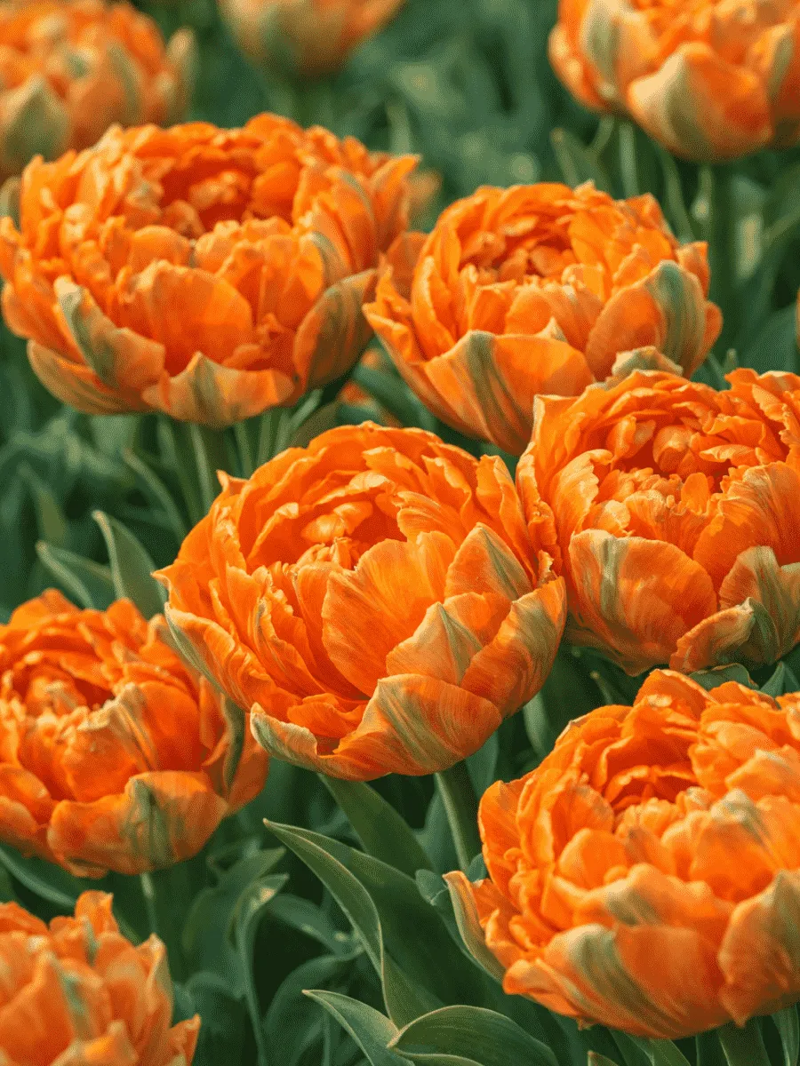 Тюльпан Махровый Orange Princess