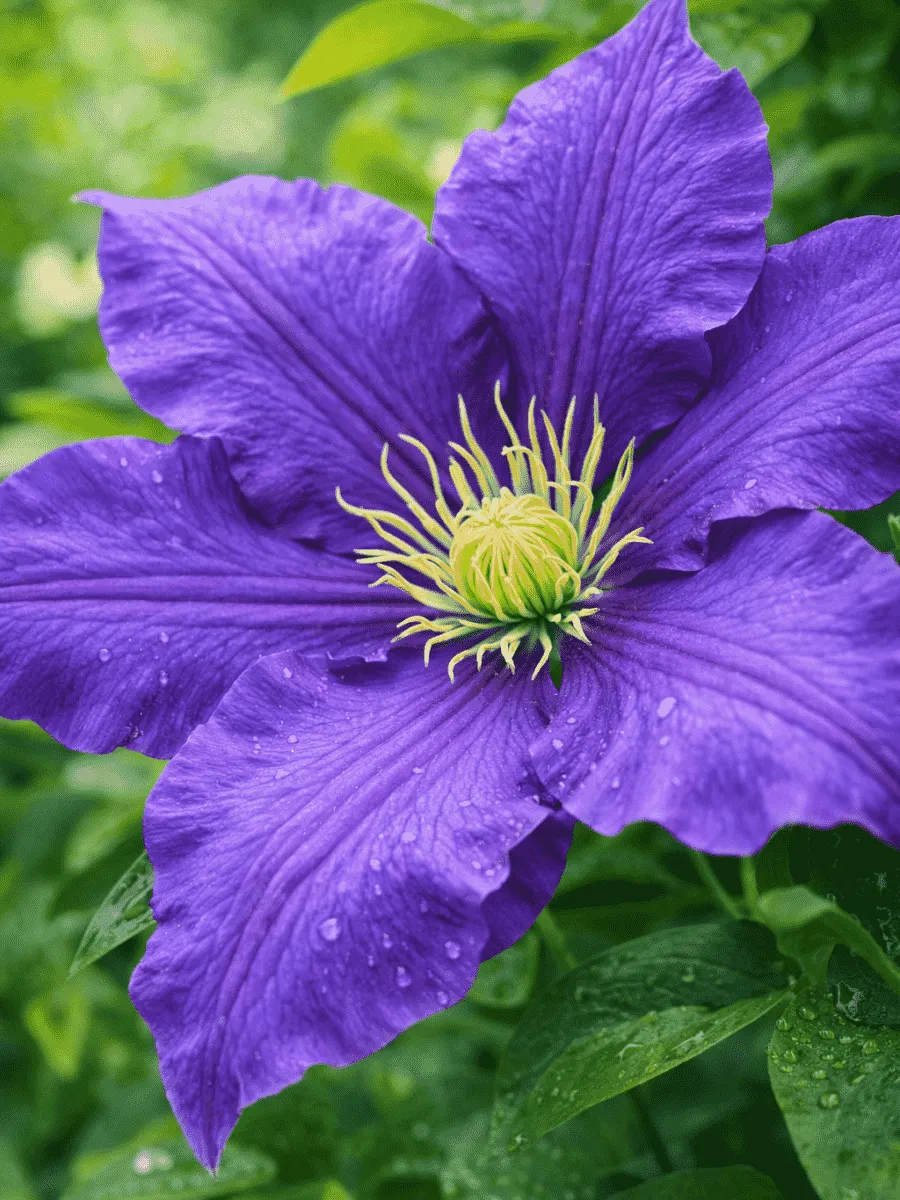 Клематис  Lavender Beauty