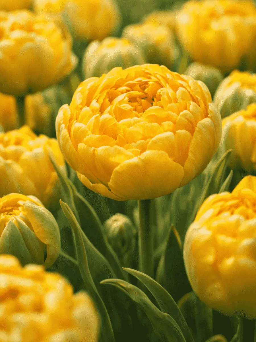 Тюльпан Yellow Pomponette