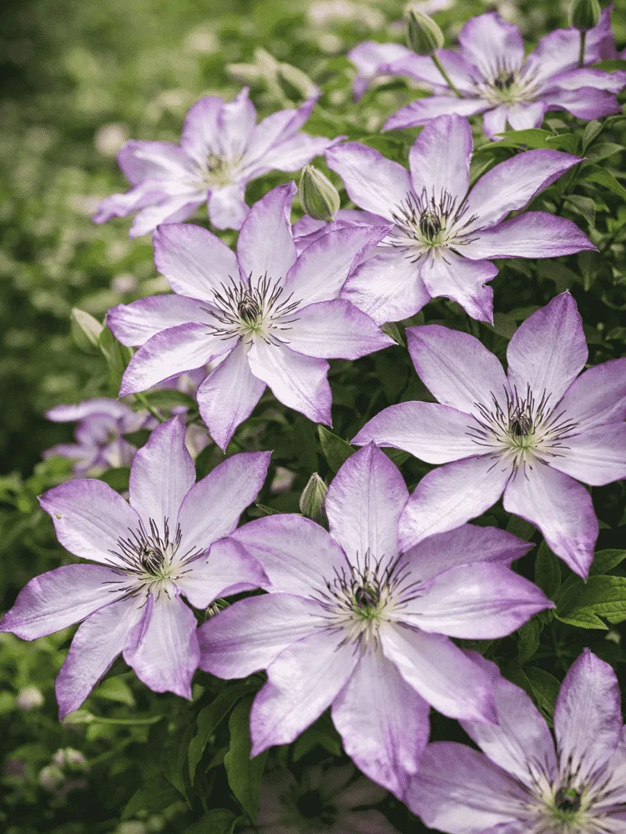 Клематис Omoshiro