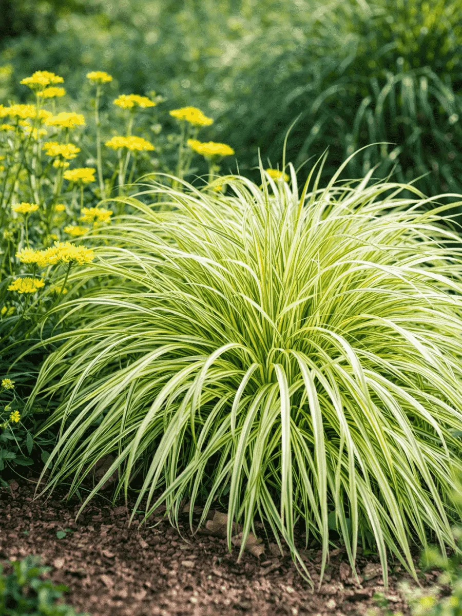 Молиния голубая Variegata