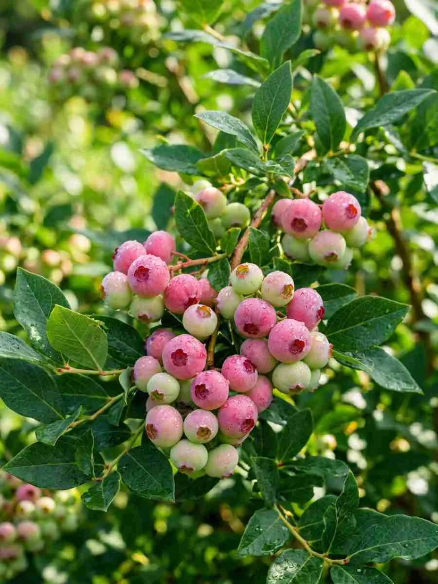 Голубика высокорослая Pink Lemonade