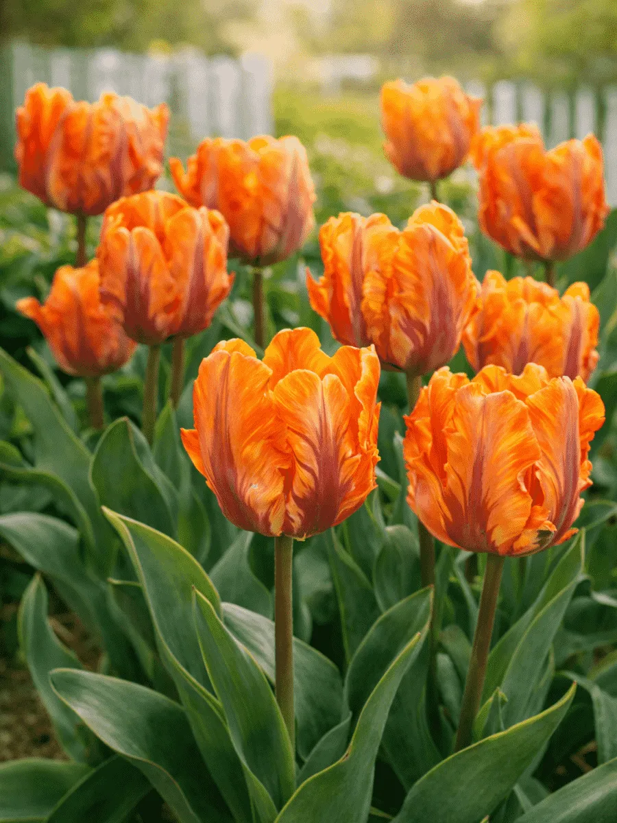 Тюльпан Orange Rococo