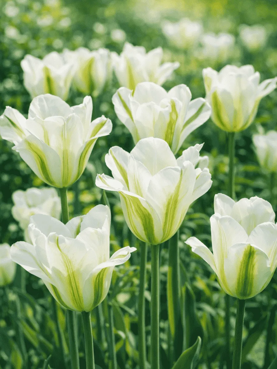 Тюльпан White Spring Green