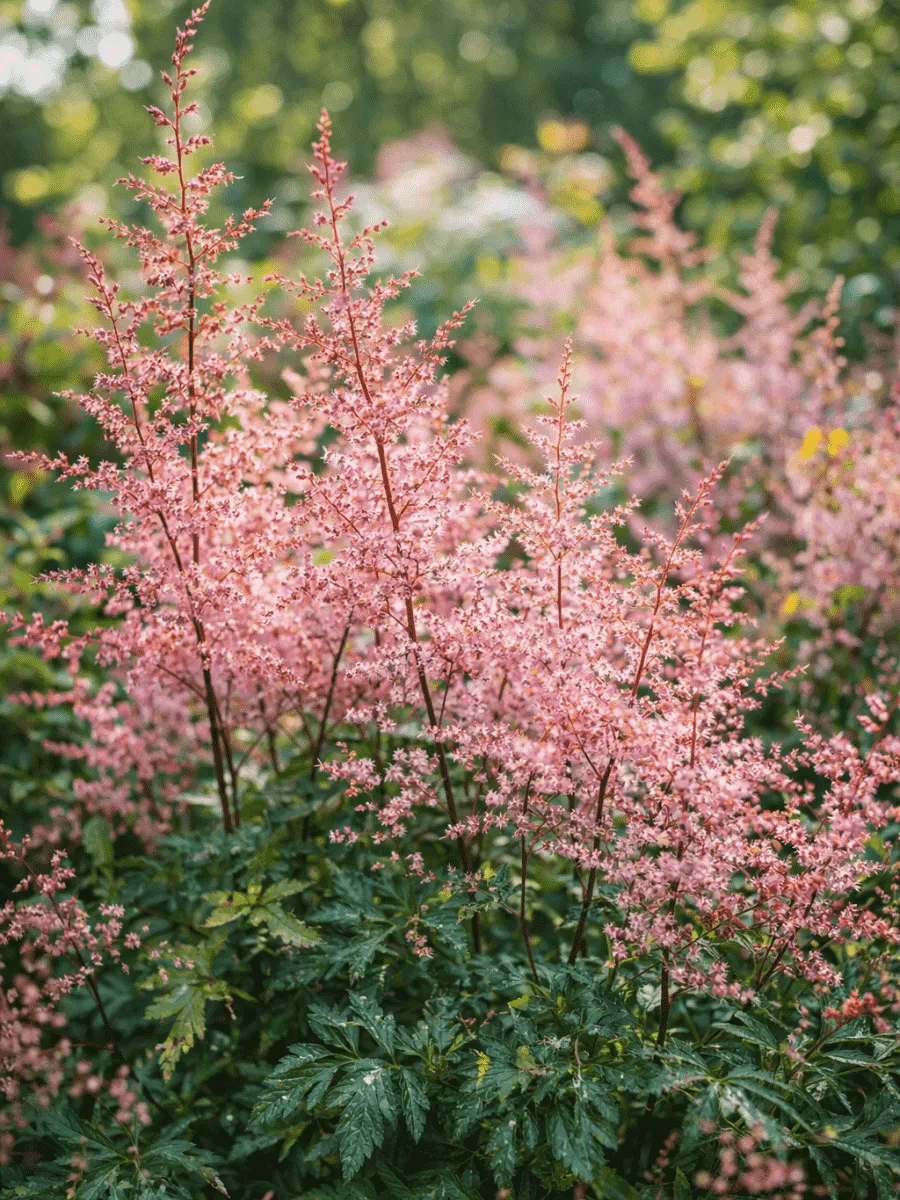 Астильба простолистная Inshriach Pink