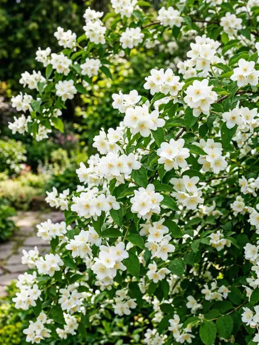 Чубушник Lemoine Mont Blanc
