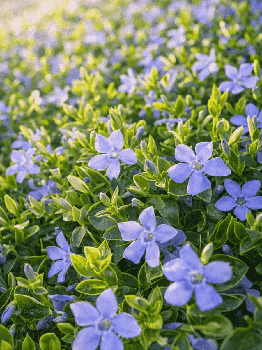 Барвинок малый Aureovariegata